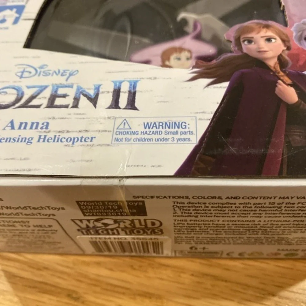 Disney Frozen II- Anna Motion Sensing Helicopter NIB‎ 